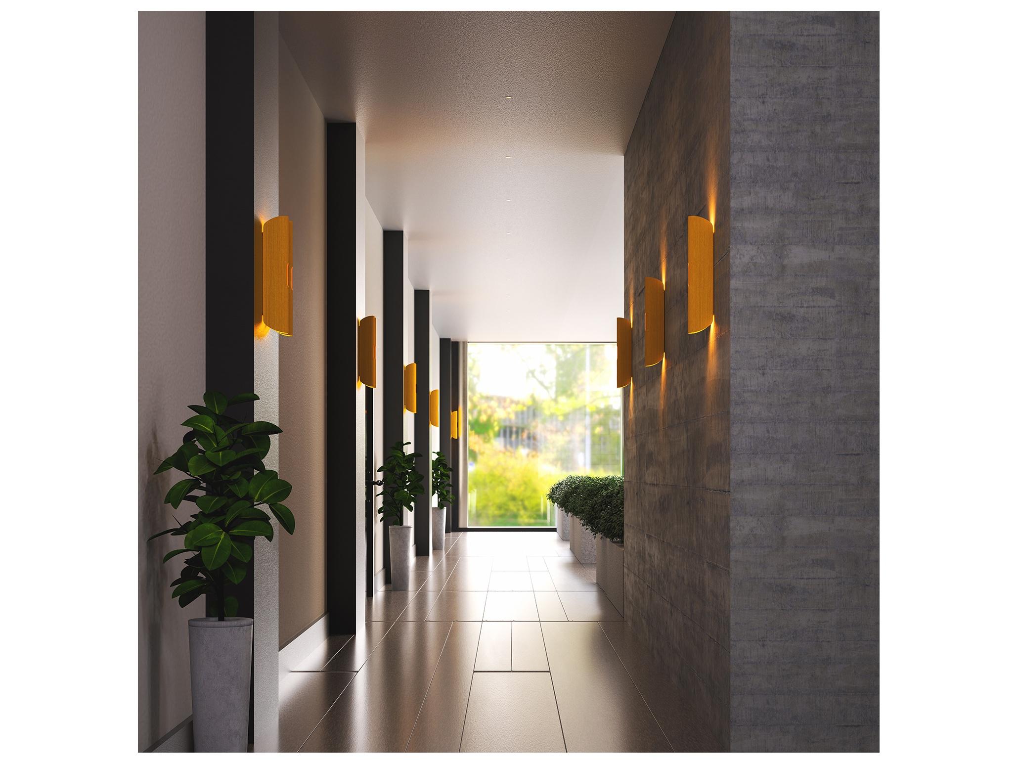 Bruck Lighting Lupe 2-Light Wood Wall Sconce