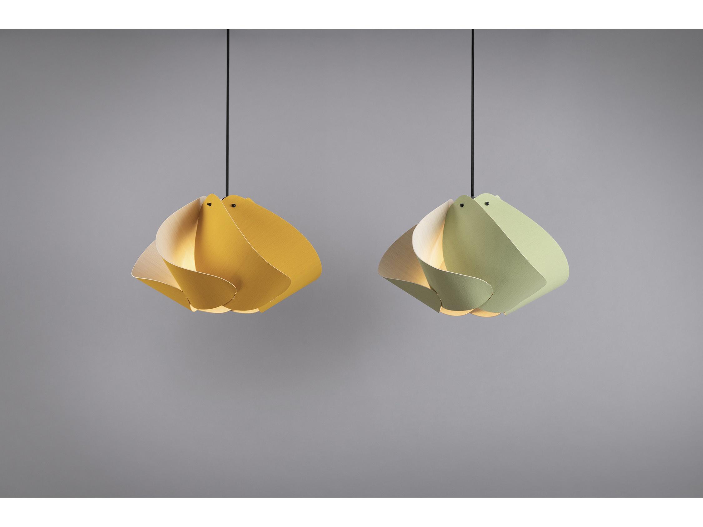 Bruck Lighting Matilda 1-Light Wood Pendant