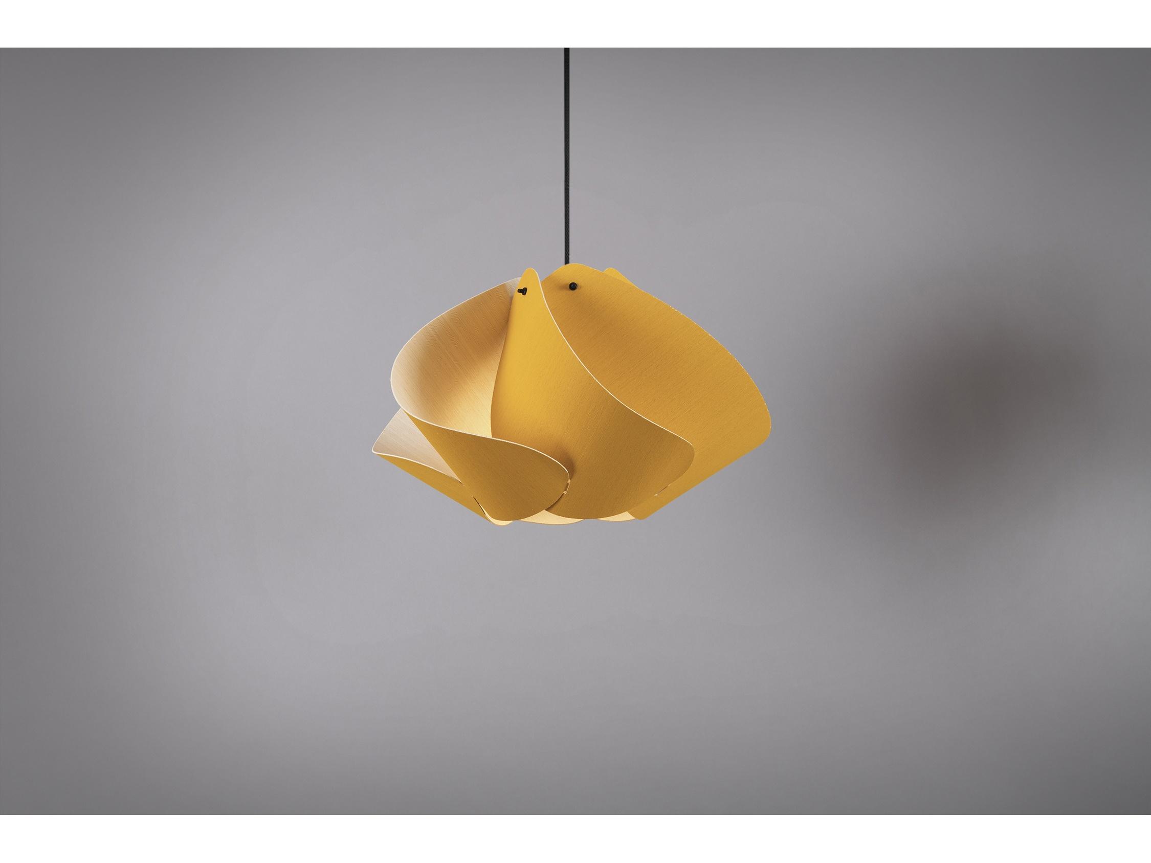 Bruck Lighting Matilda 1-Light Wood Pendant