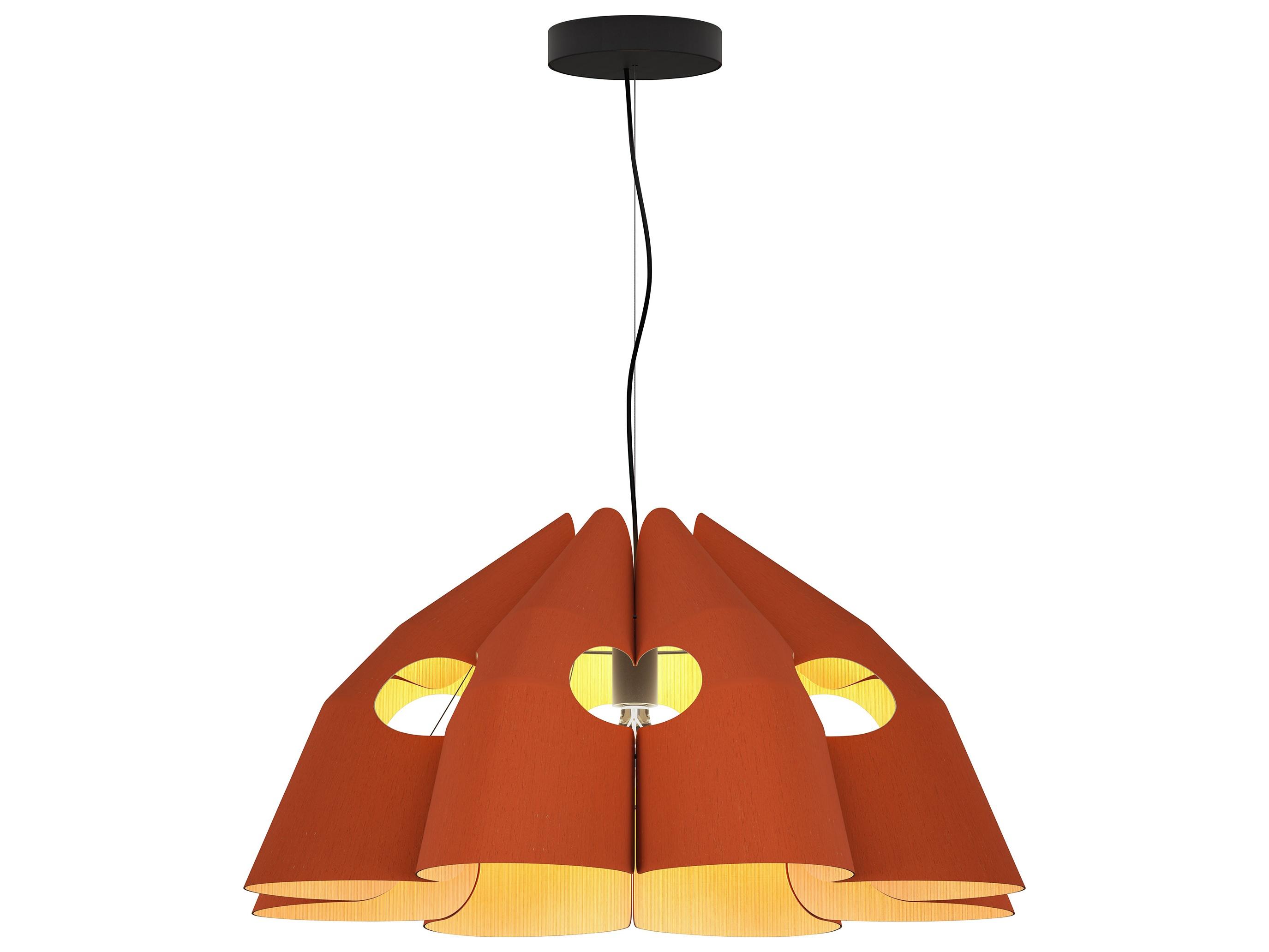 Bruck Lighting Victoria 1-Light Wood Pendant