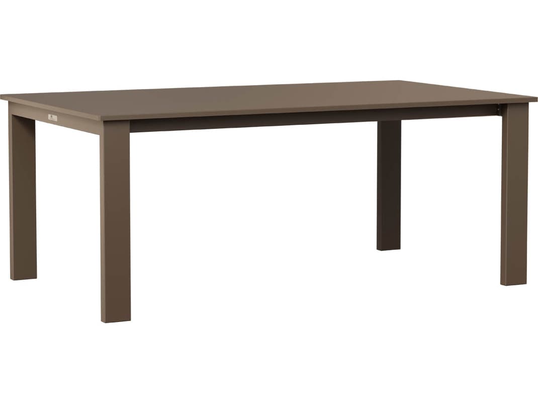 Berlin Gardens Berkley Recycled Plastic Rectangular Patio Dining Table
