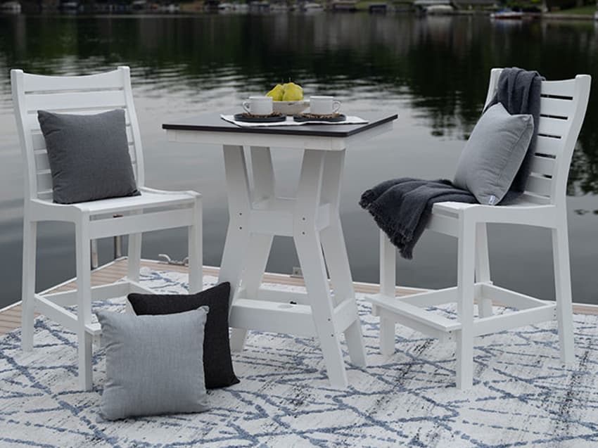 Berlin Gardens Bristol Recycled Plastic Patio Dining Set