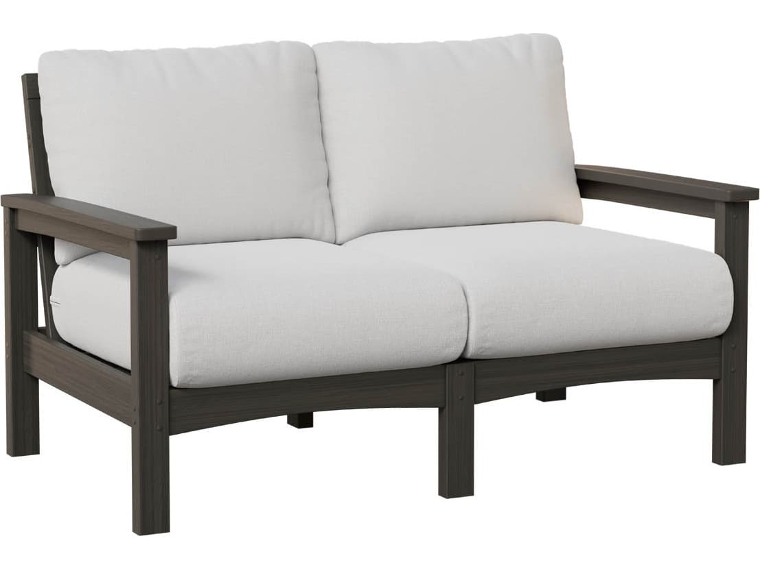 Berlin Gardens Camden Recycled Plastic Outdoor Patio Loveseat