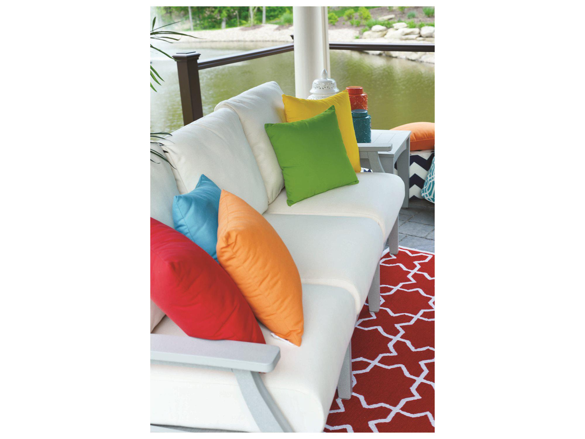 Berlin Gardens Classic Terrace Recycled Plastic Cushion Patio Lounge Set