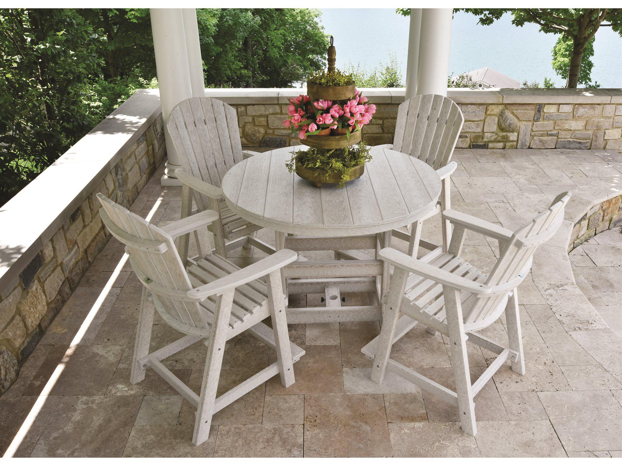 Berlin Gardens Comfo-back Recycled Plastic Counter Set