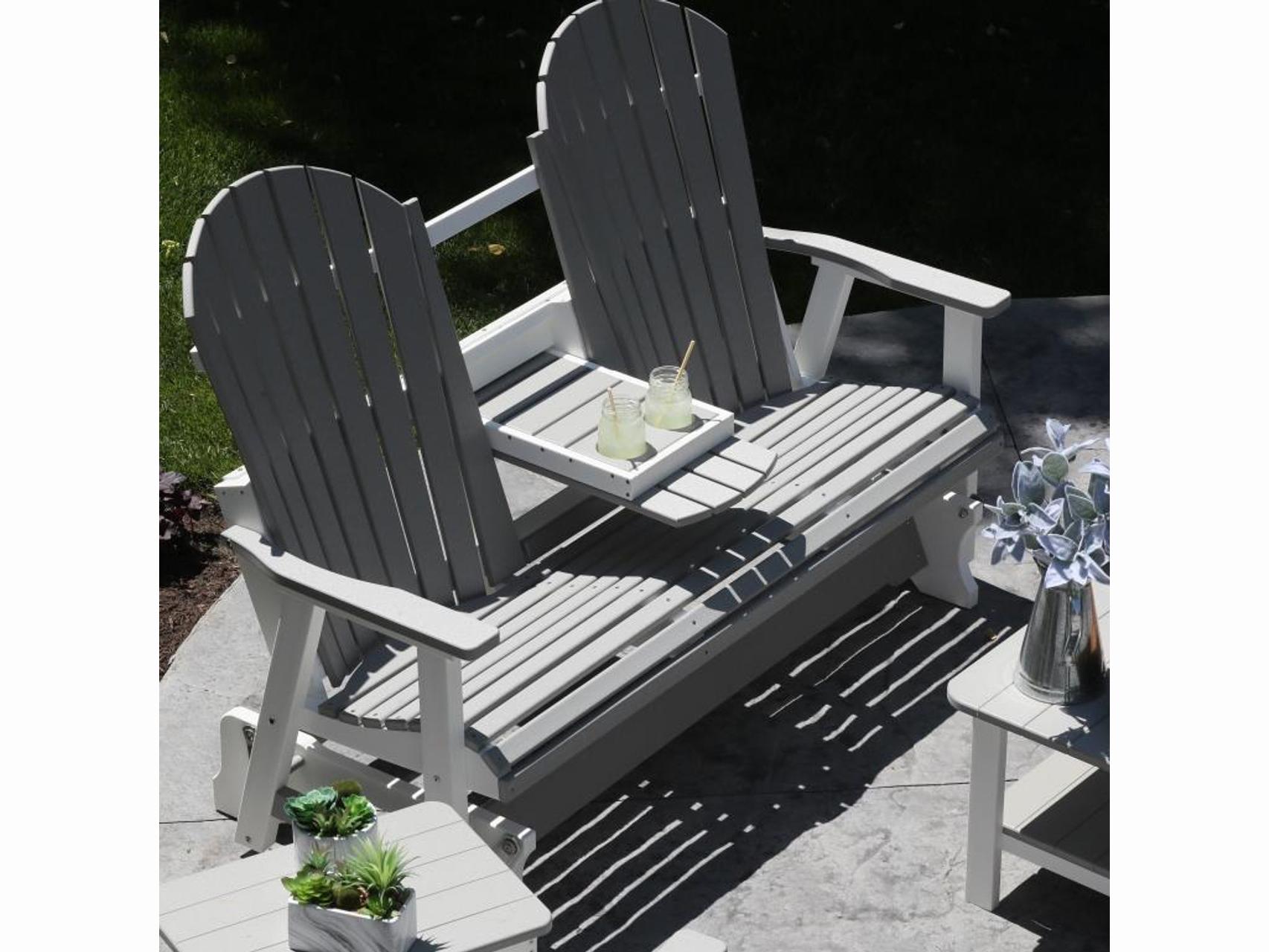 Berlin Gardens Comfo-back Recycled Plastic Outdoor Patio Lounge Set