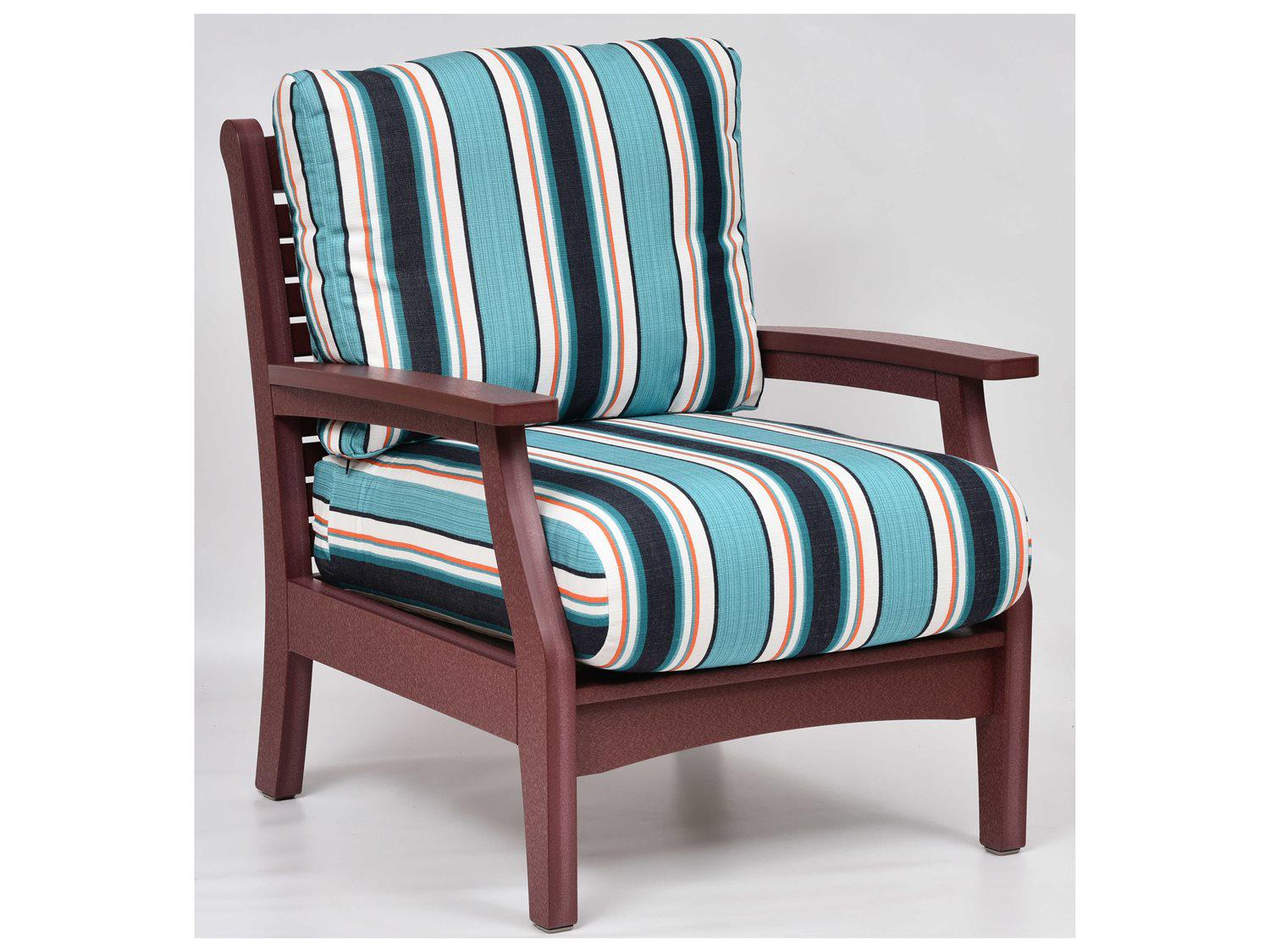 Berlin Gardens Classic Terrace Recycled Plastic Patio Lounge Chair