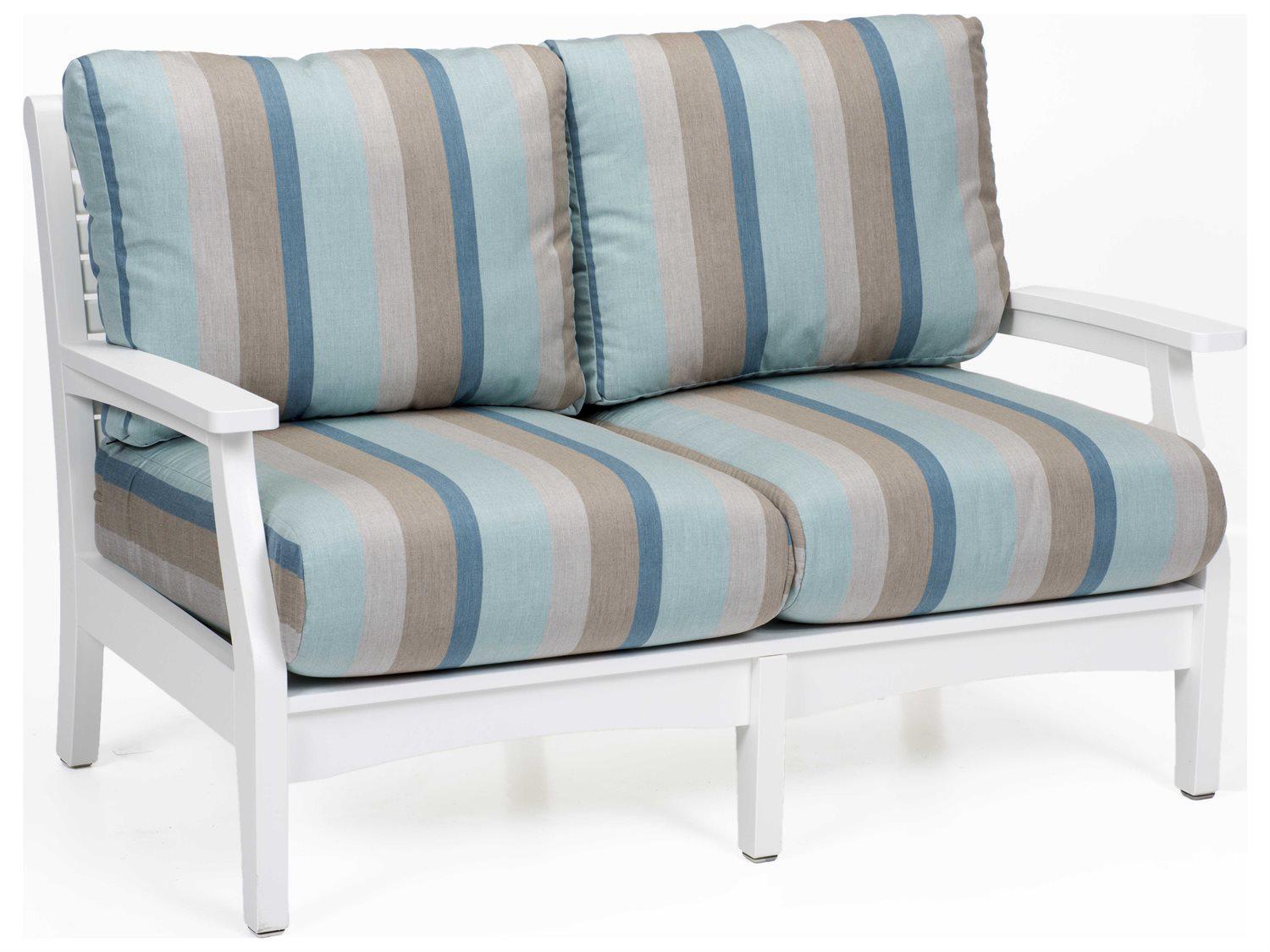 Berlin Gardens Classic Terrace Recycled Plastic Patio Loveseat