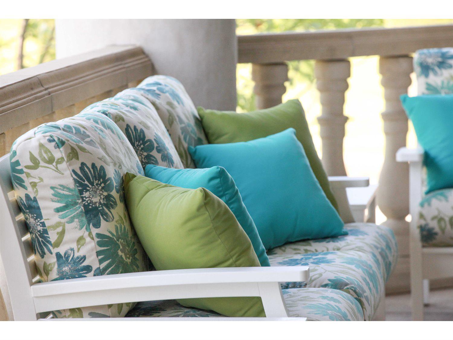 Berlin Gardens Classic Terrace Recycled Plastic Outdoor Sofa