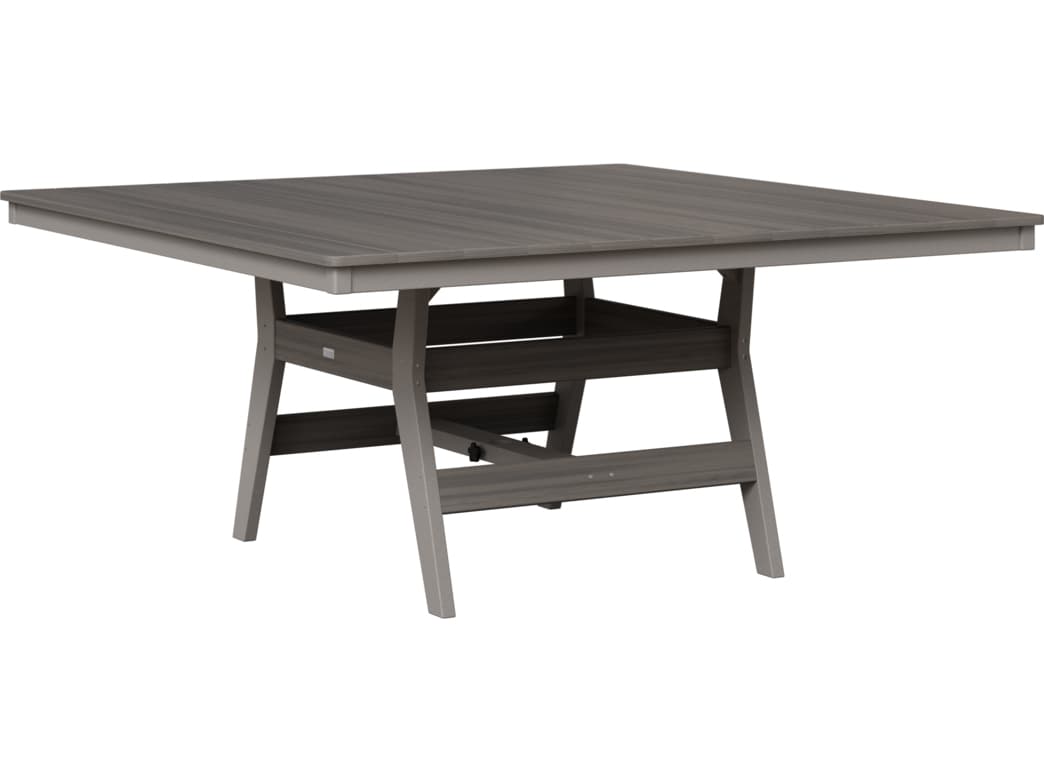 Berlin Gardens Harbor Recycled Plastic 66" Square Dining Height Table