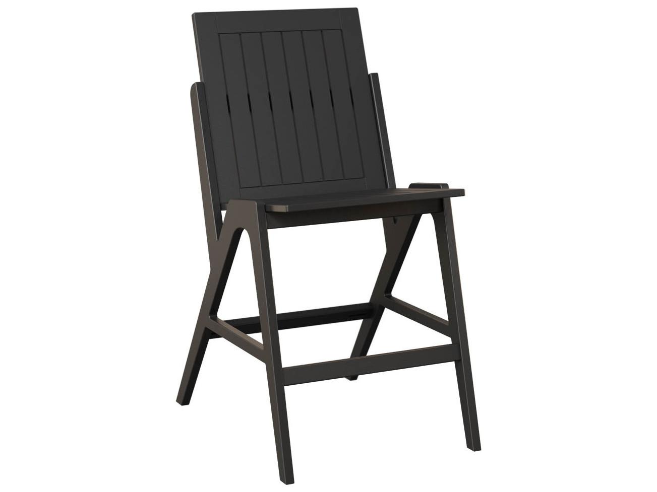 Berlin Gardens Kinsley Recycled Plastic Outdoor Bar Side Chair
