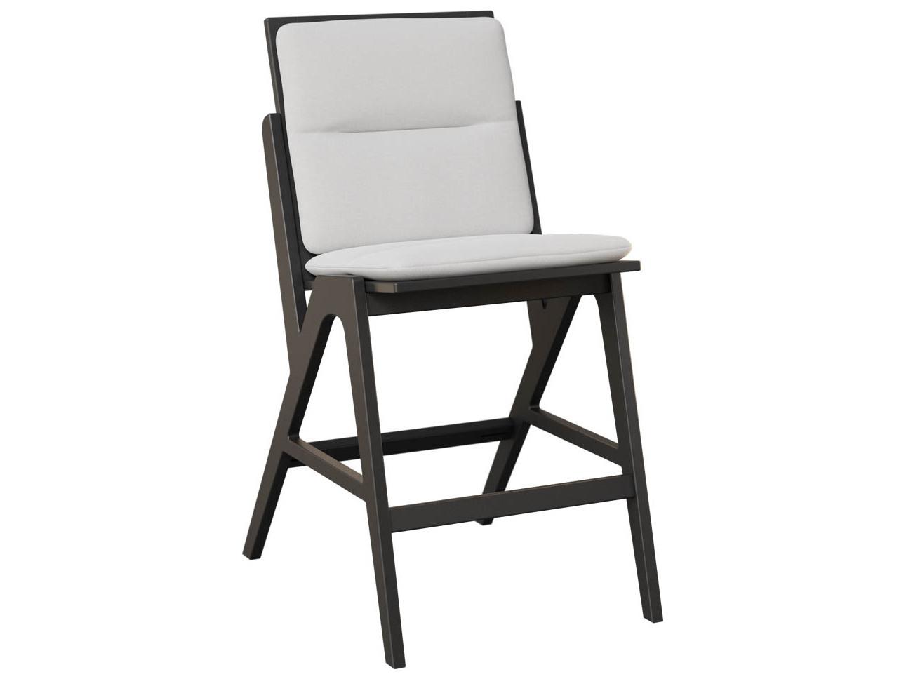 Berlin Gardens Kinsley Recycled Plastic Outdoor Bar Side Chair