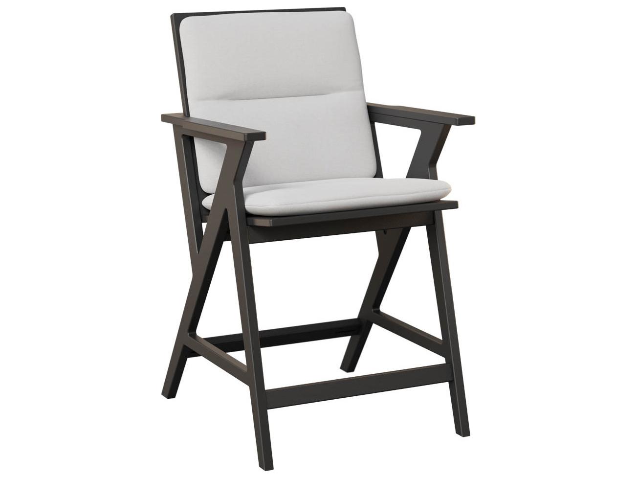 Berlin Gardens Kinsley Recycled Plastic Counter Arm Chair