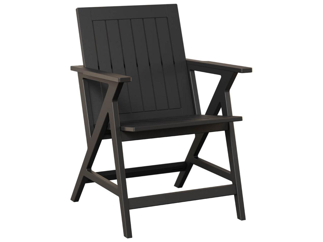 Berlin Gardens Kinsley Recycled Plastic Patio Dining Arm Chair