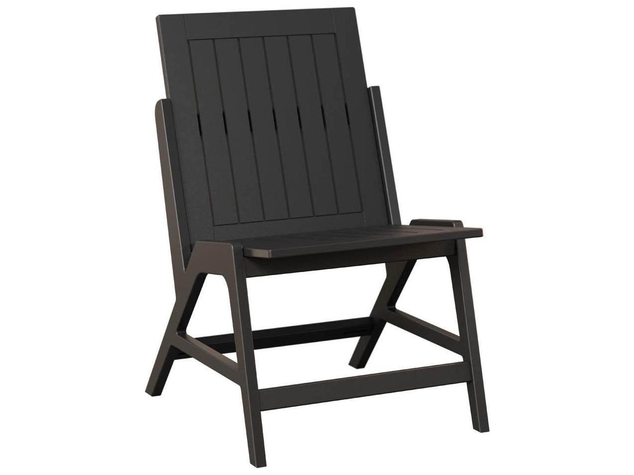 Berlin Gardens Kinsley Recycled Plastic Outdoor Patio Dining Side Chair