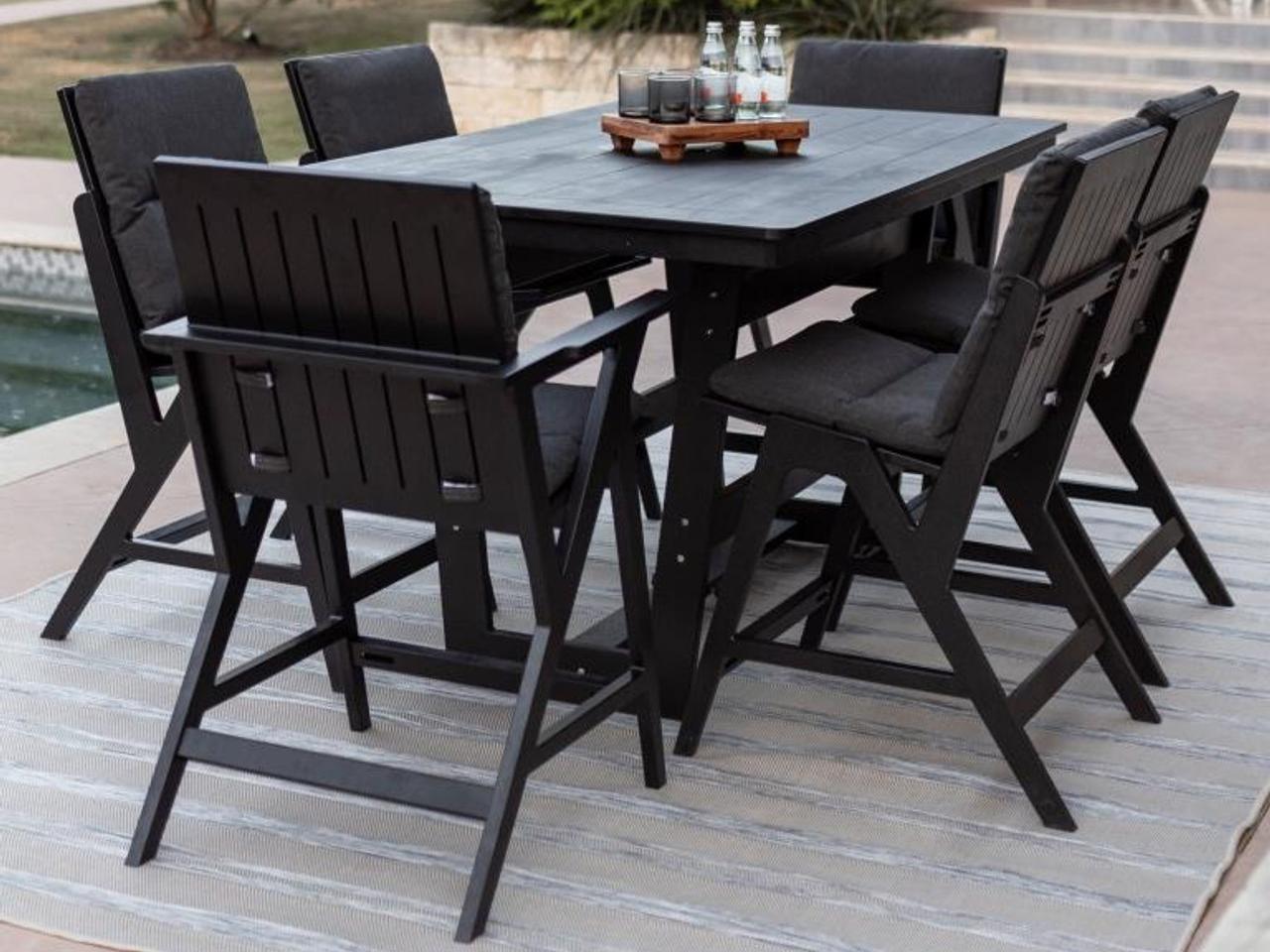 Berlin Gardens Kinsley Recycled Plastic Outdoor Dining Set