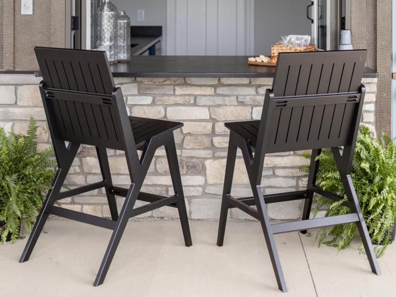 Berlin Gardens Kinsley Recycled Plastic Outdoor Patio Dining Set