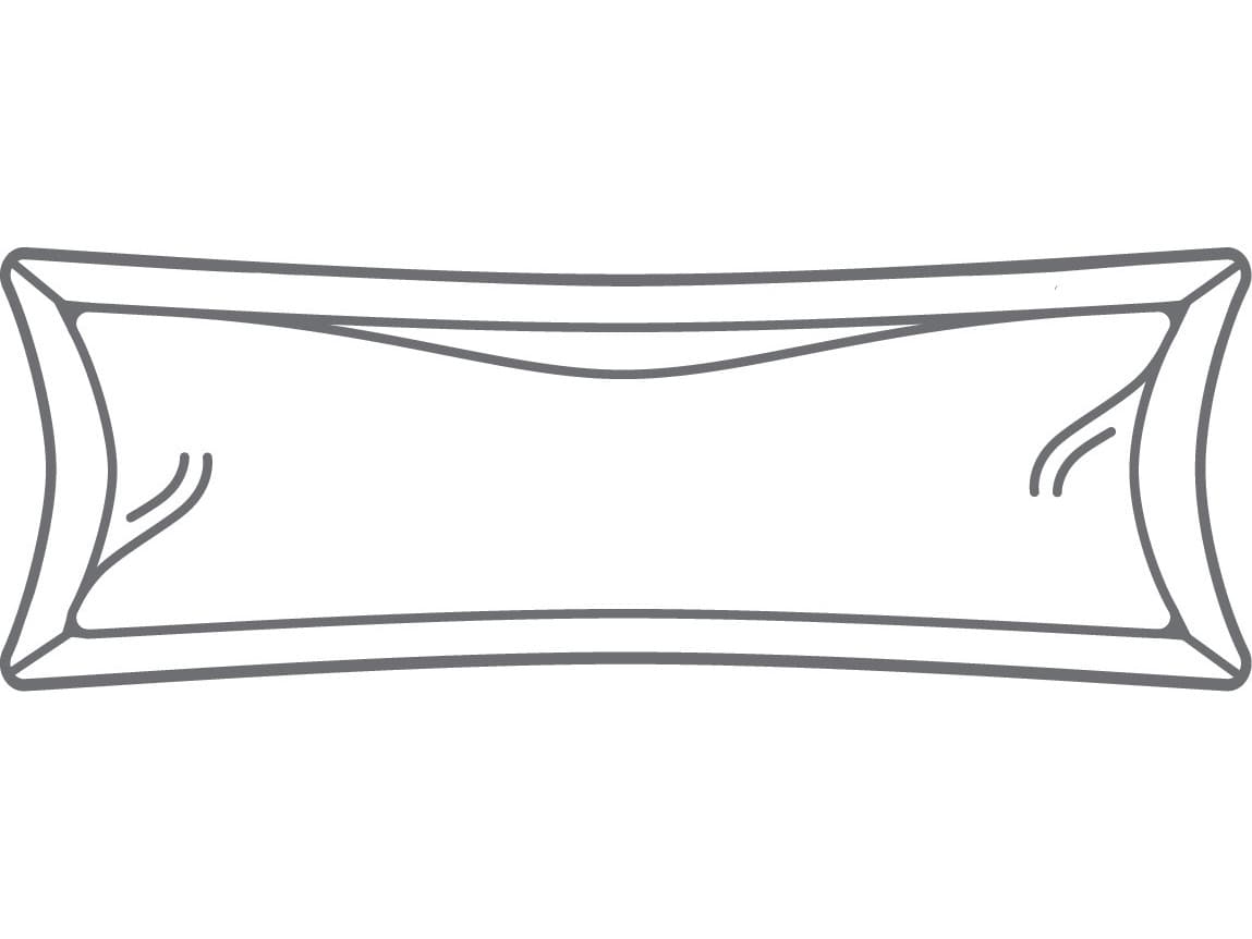 Berlin Gardens Lily Hive 9" x 22" Flanged Throw Pillow Cover