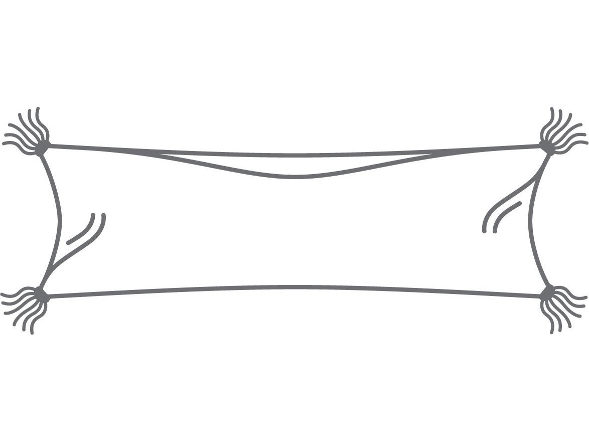 Berlin Gardens Lily Hive 9" x 22" Tasseled Down Feather Throw Pillow