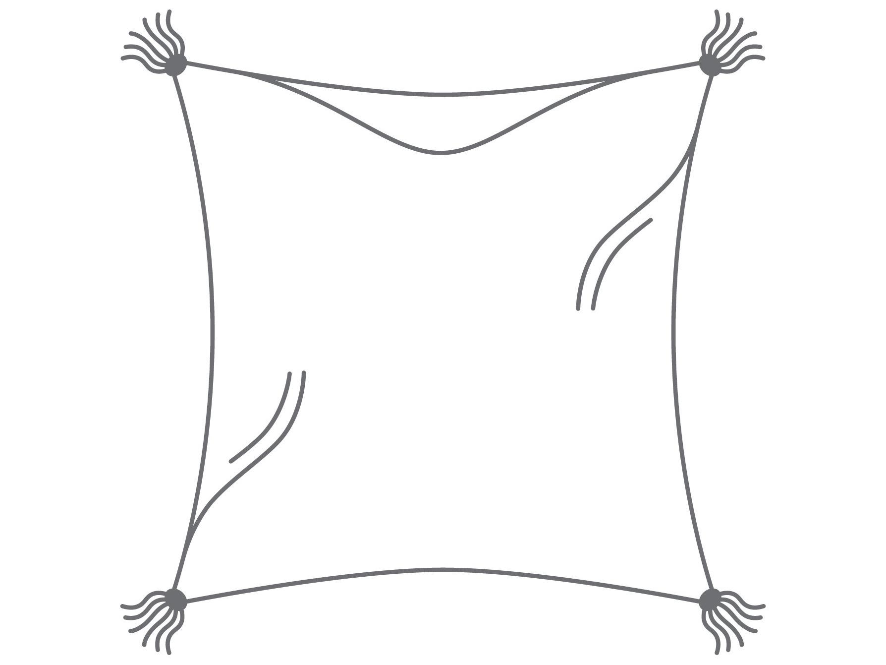 Berlin Gardens Lily Hive 24" x 24" Tasseled Down Feather Throw Pillow