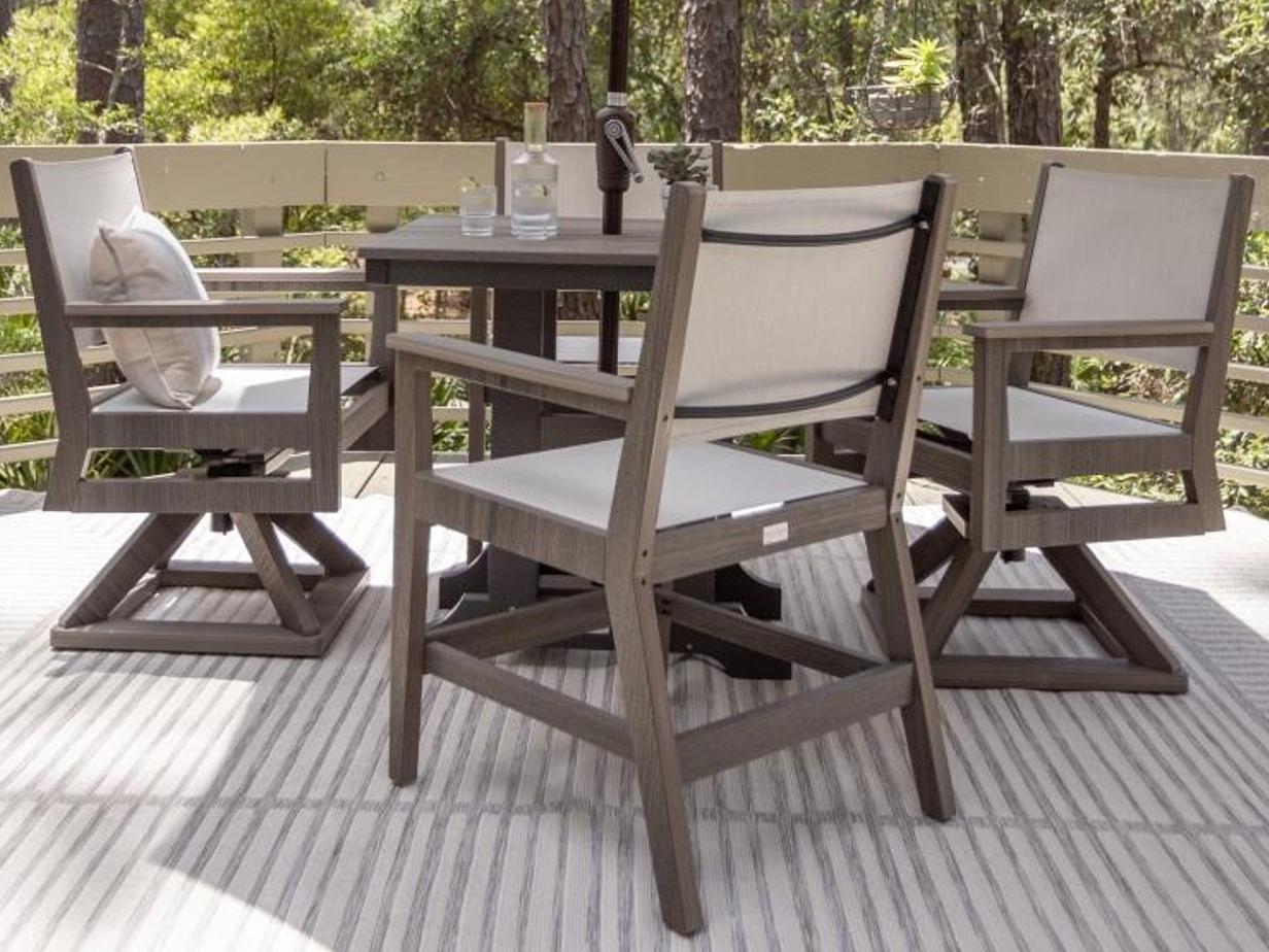 Berlin Gardens Mayhew Recycled Plastic Patio Dining Set