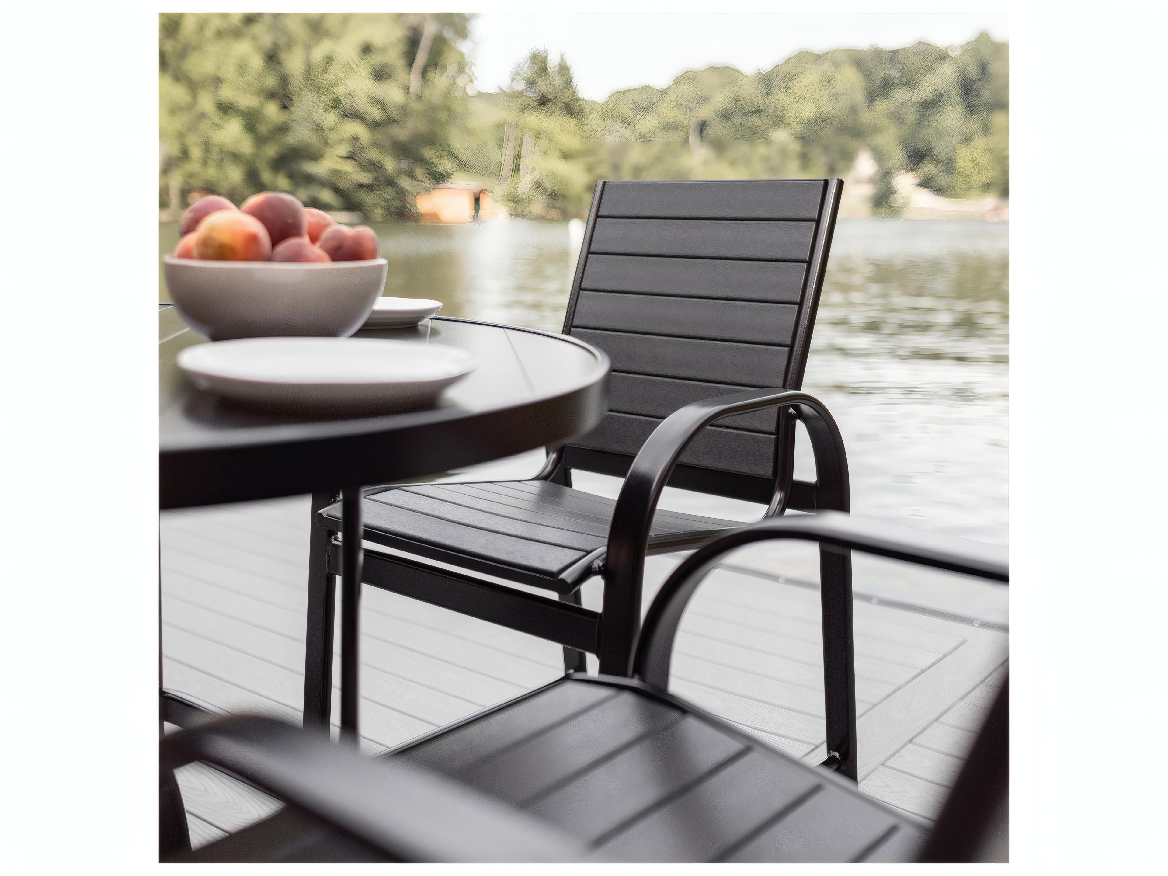 Berlin Gardens Murphy Aluminum Poly Bar Chair