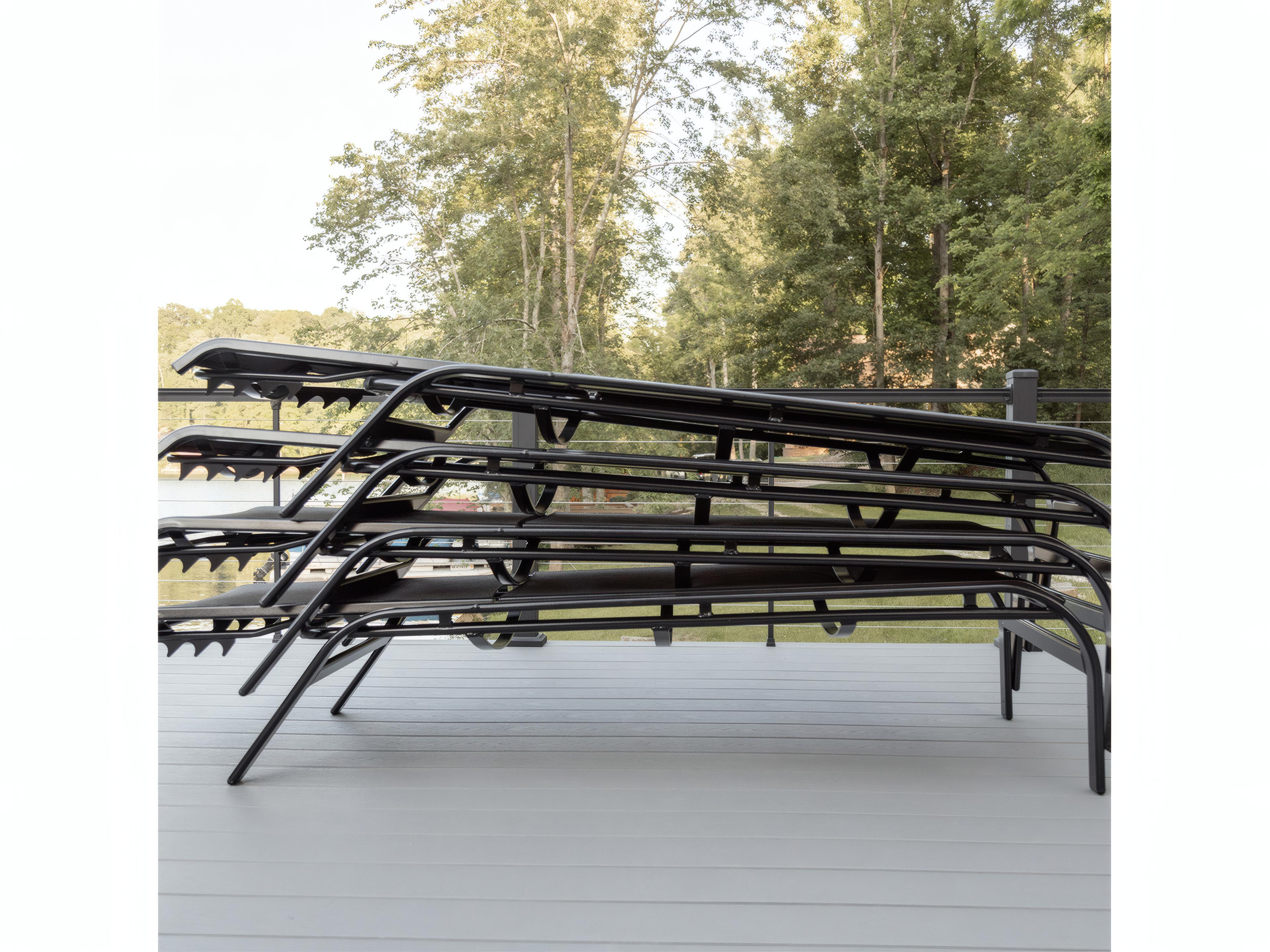 Berlin Gardens Murphy Aluminum Sling Chaise Lounge