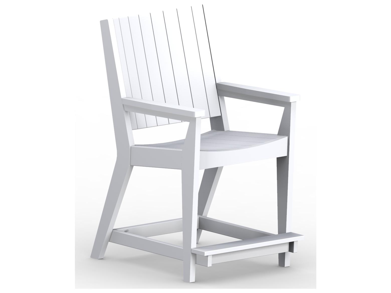 Berlin Gardens Manhew Chat Counter Chair Replacement Cushions