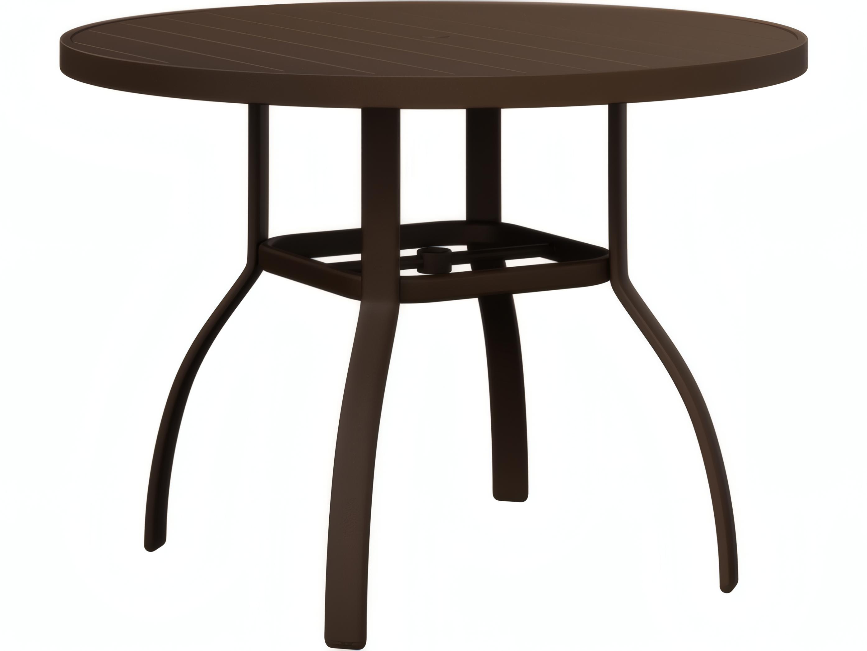 Berlin Gardens Murphy Aluminum 42" Round Dining Table