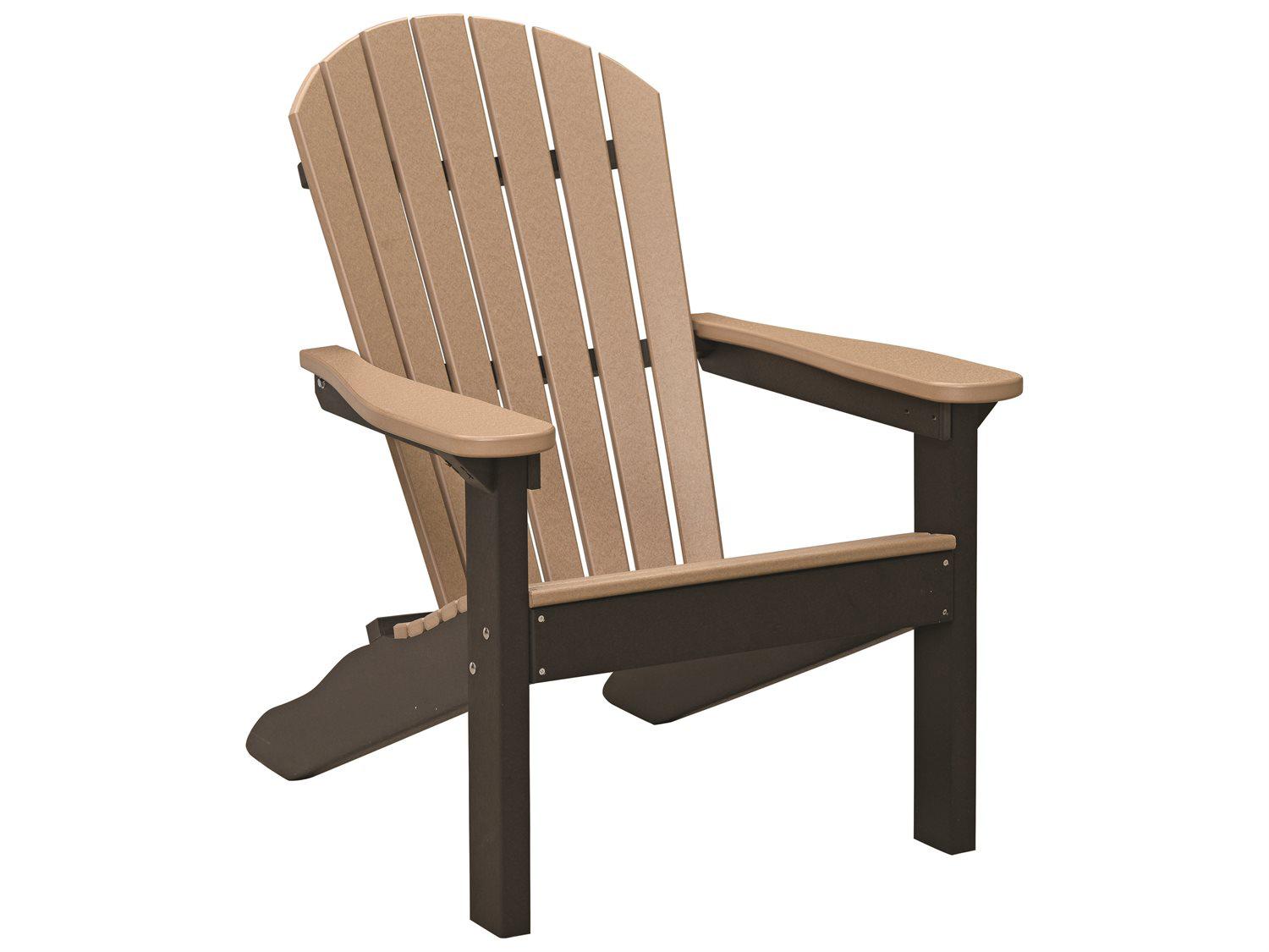 Berlin Gardens Comfo-Back Recycled Plastic Patio Adirondack Chair