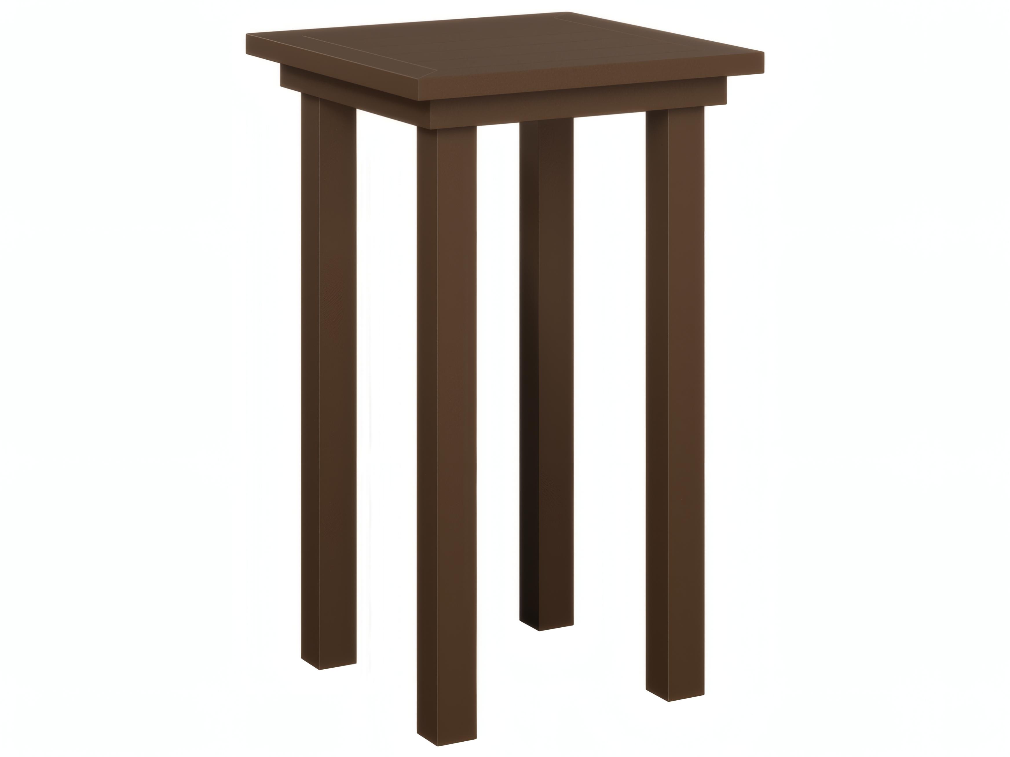 Berlin Gardens Vida Aluminum 18" Square End Table