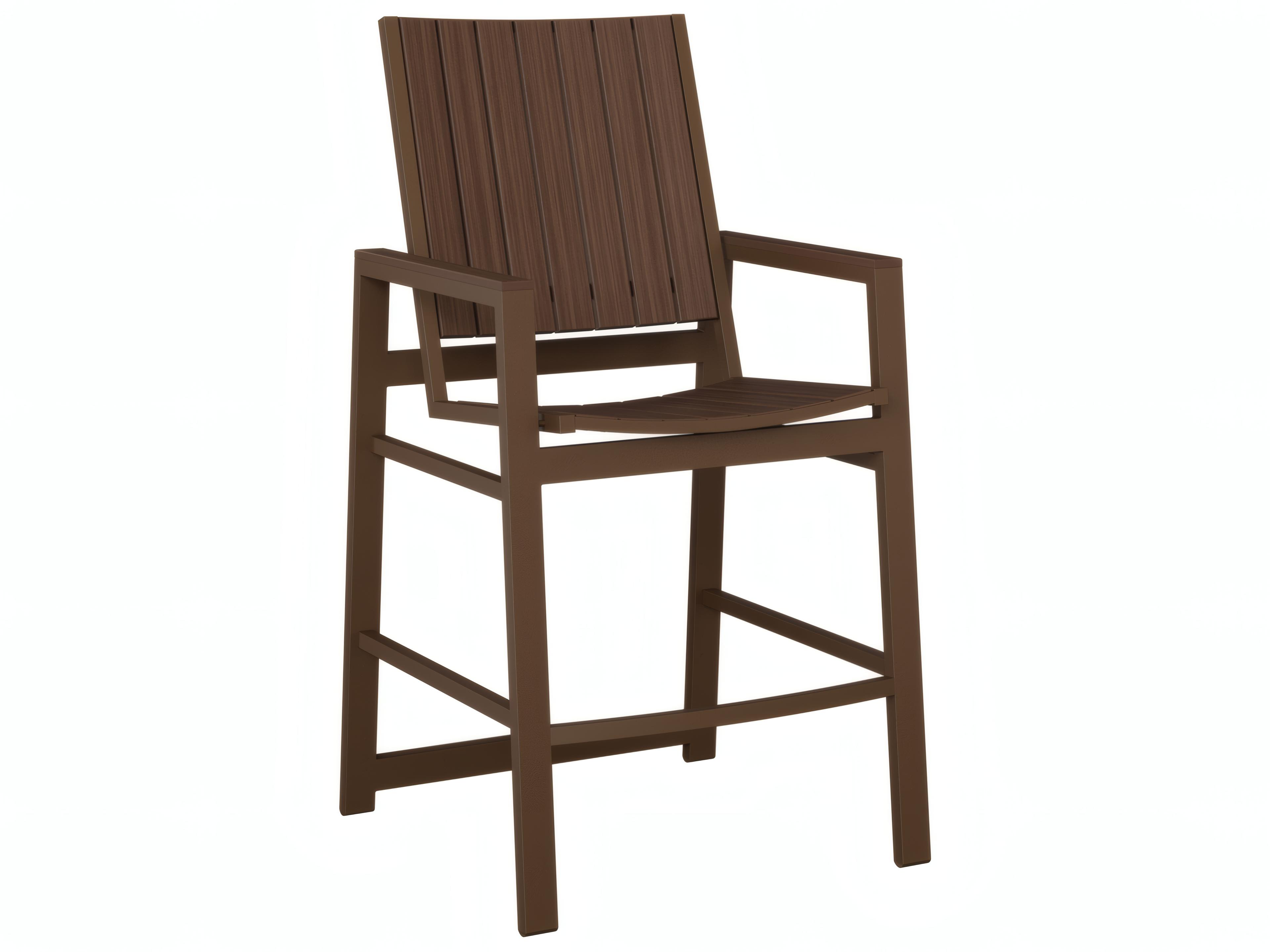 Berlin Gardens Vida Aluminum Poly Bar Chair