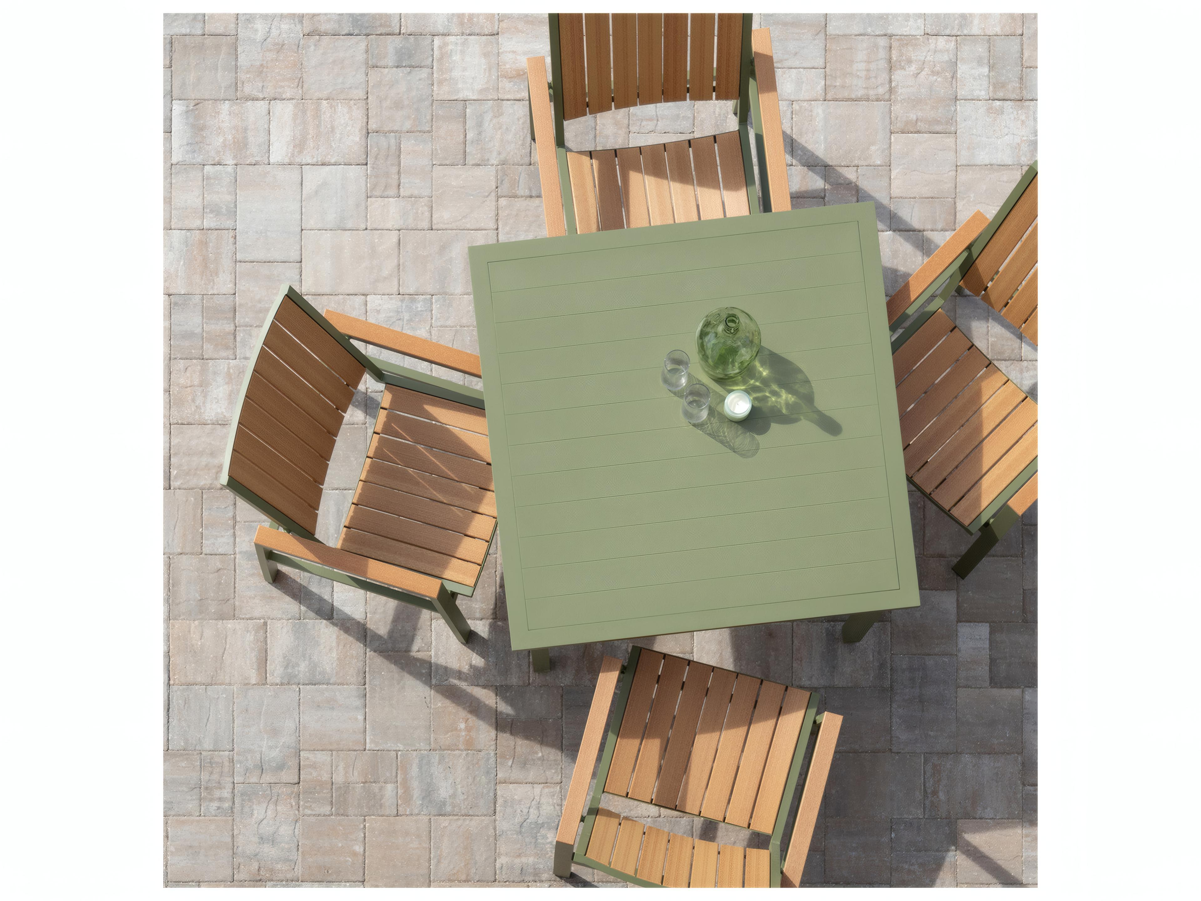 Berlin Gardens Vida Aluminum Poly Dining Chair