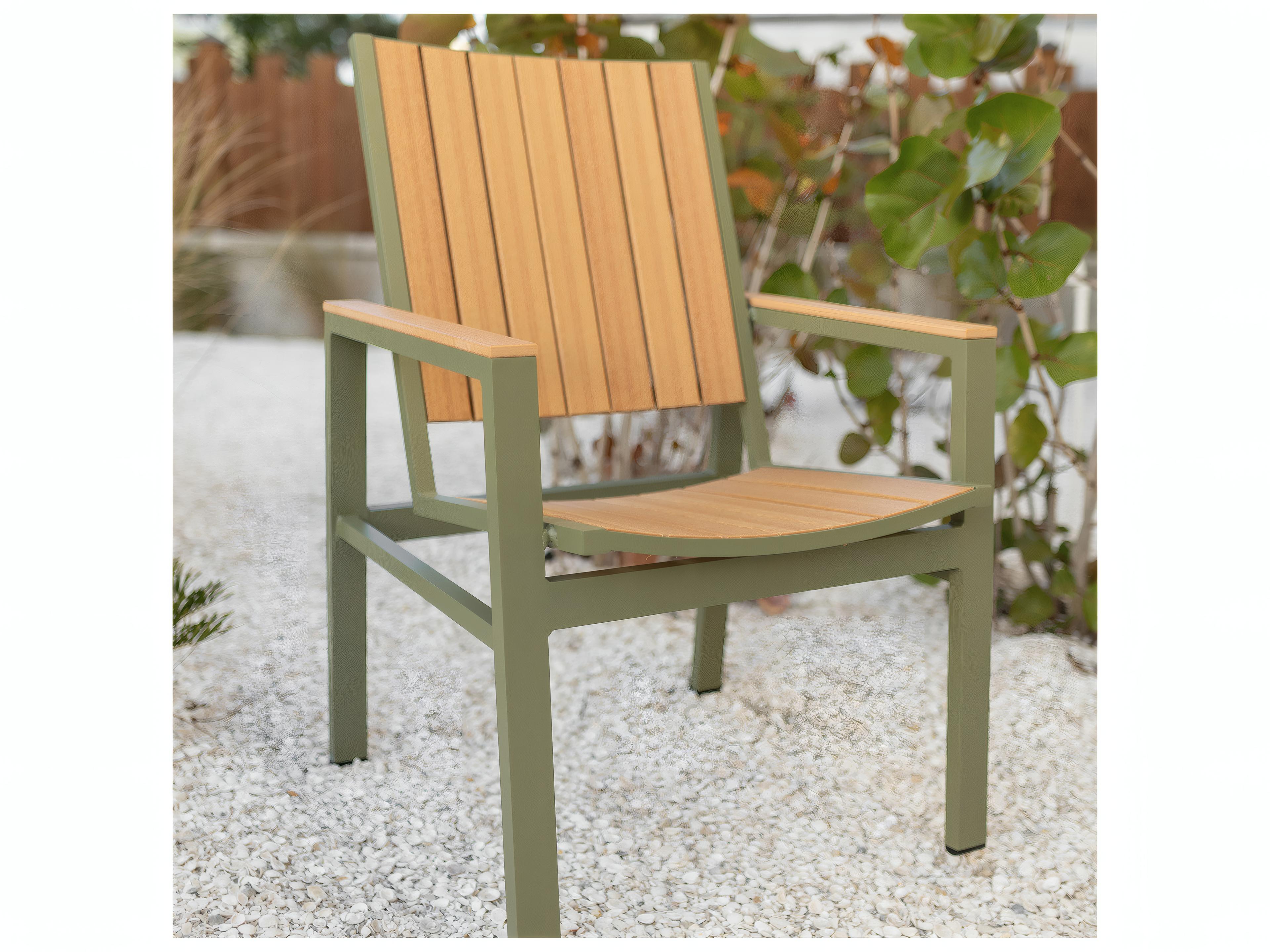 Berlin Gardens Vida Aluminum Poly Dining Chair