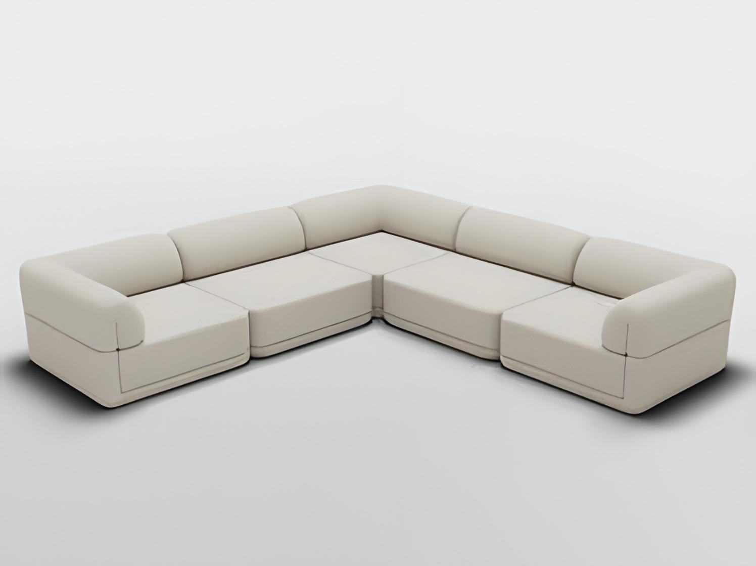 Bend Goods Beige Upholstered Sectional Sofa