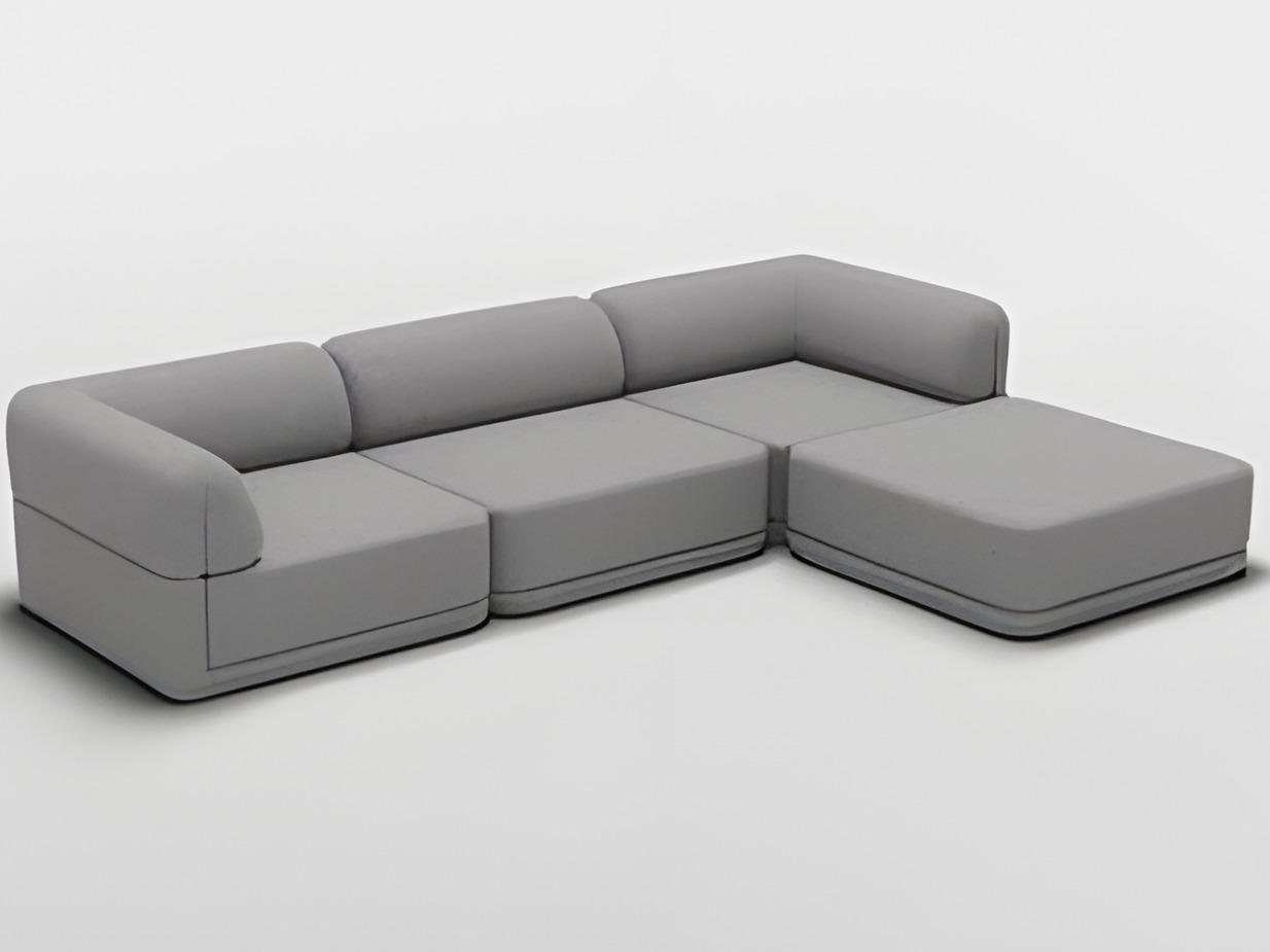 Bend Goods Gray Upholstered Sectional Sofa