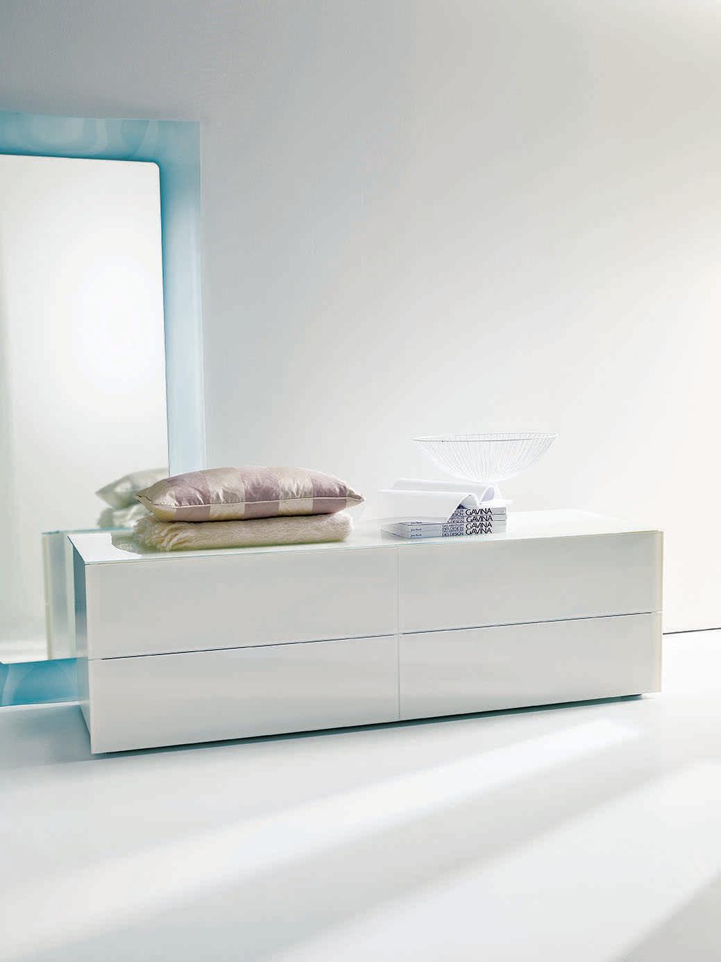 Bontempi Casa Enea 4-Drawers Double Dresser