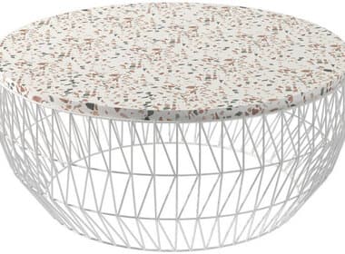 Bend Goods Outdoor Terrazzo Round Wave Table Top