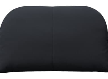 Bend Goods Outdoor Arc Throw Pillow in Black