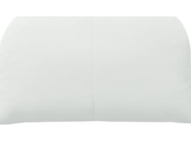 Bend Goods Outdoor Arc Throw Pillow in White