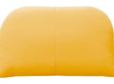 Bend Goods Outdoor Arc Throw Pillow in Yellow