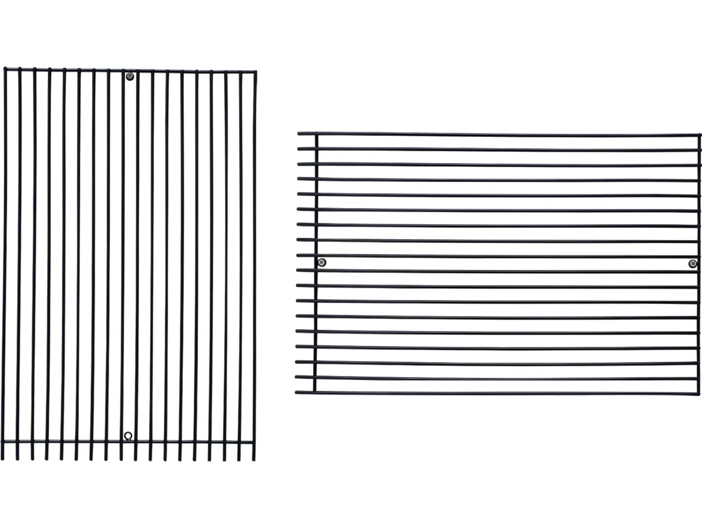 Bend Goods Outdoor Modular Galvanized Iron Black 12'' Straight Art Wall Decor