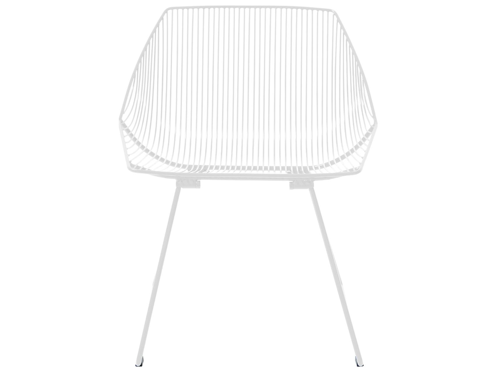 Bend Goods Outdoor Bunny Galvanized Iron White Lounge Chair