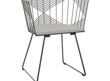 Bend Goods Outdoor Captain Seat Pad in Granite