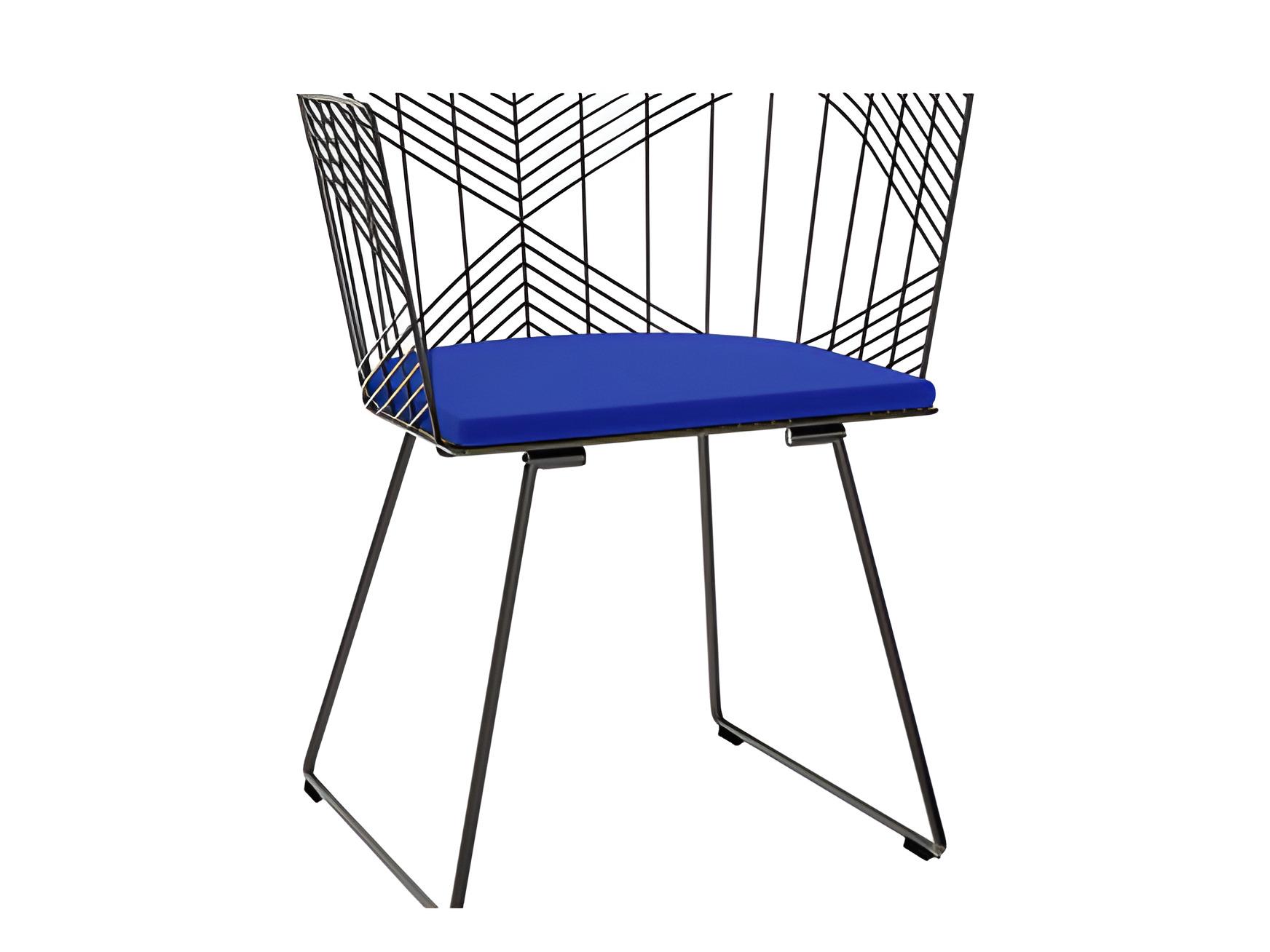 Bend Goods Outdoor Captain Seat Pad in True Blue