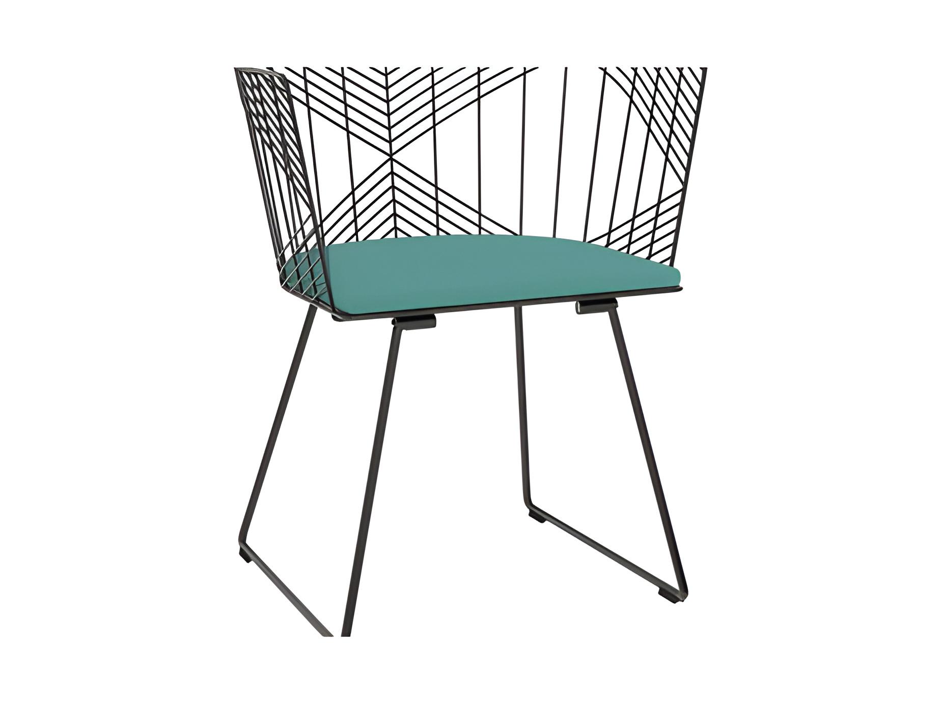 Bend Goods Outdoor Captain Seat Pad in Teal