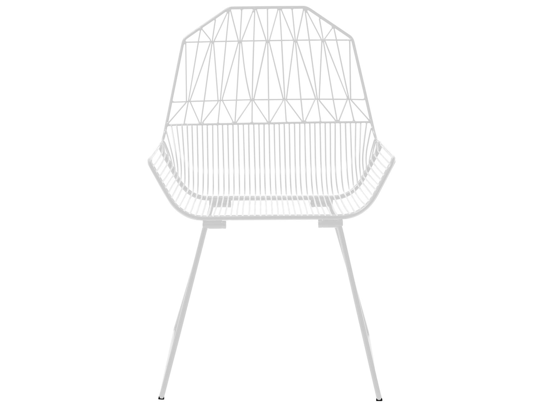 Bend Goods Outdoor Farmhouse Galvanized Iron White Lounge Chair