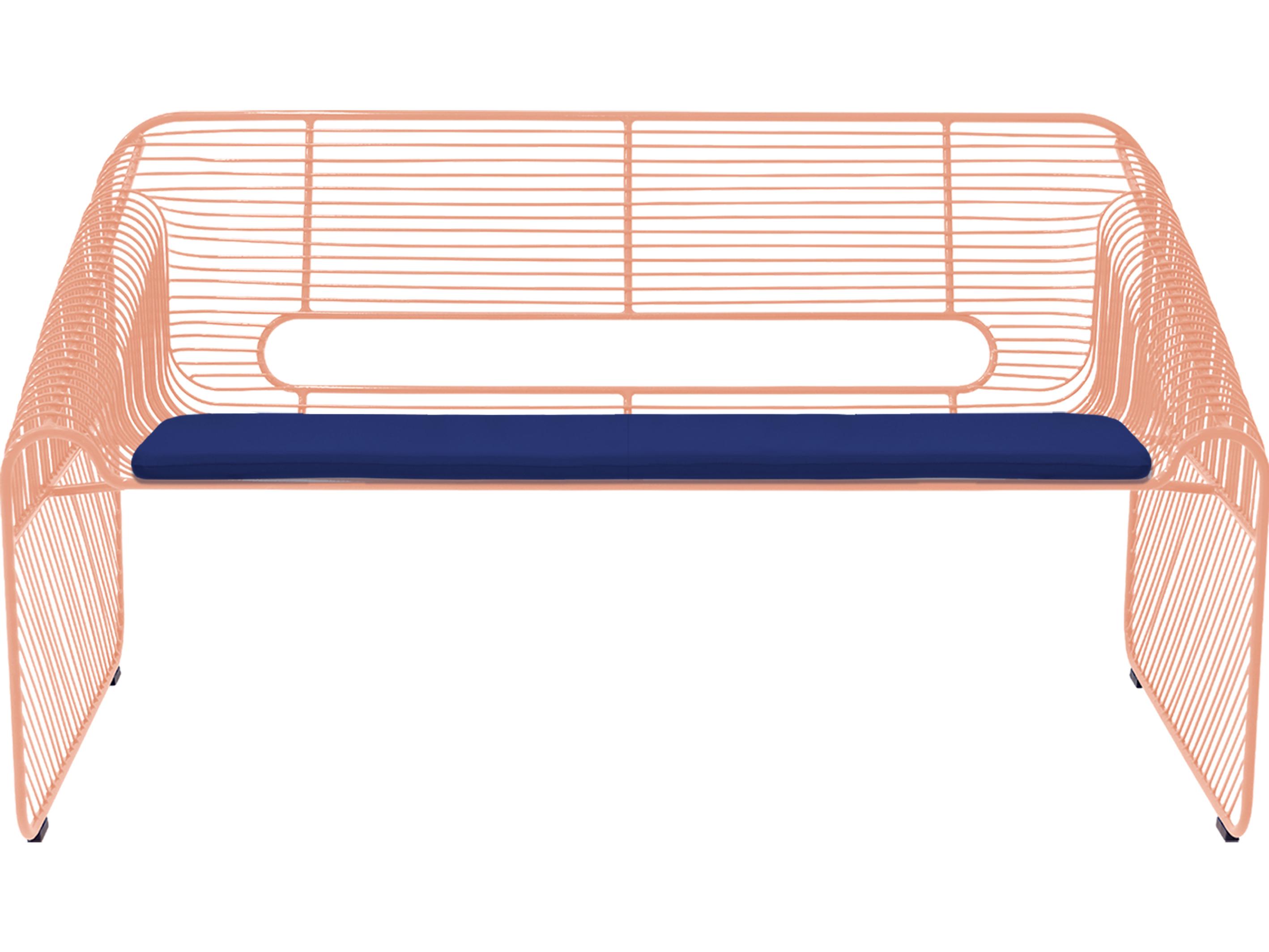 Bend Goods Outdoor Loveseat Navy Seat Pad