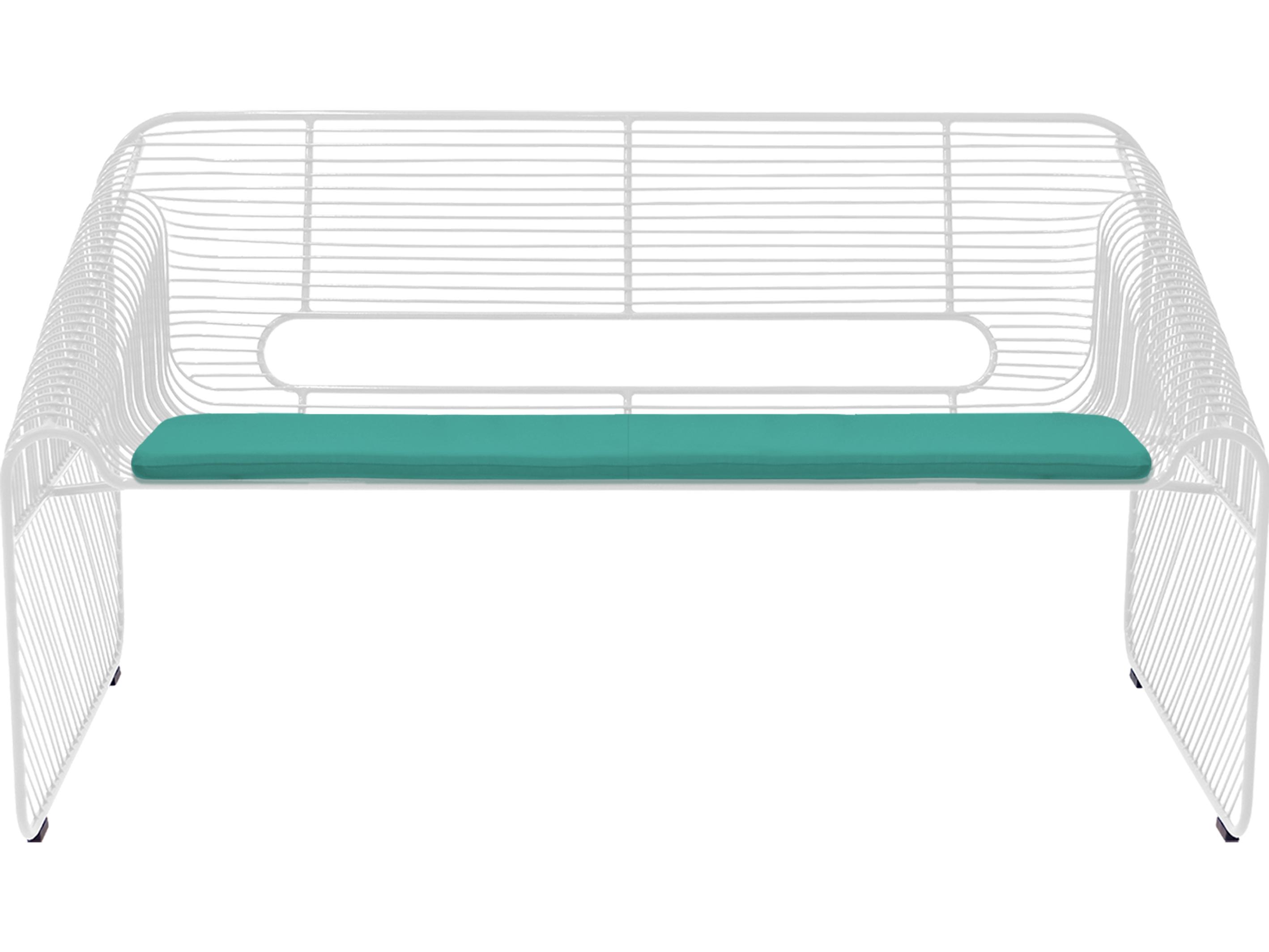 Bend Goods Outdoor Loveseat Teal Seat Pad