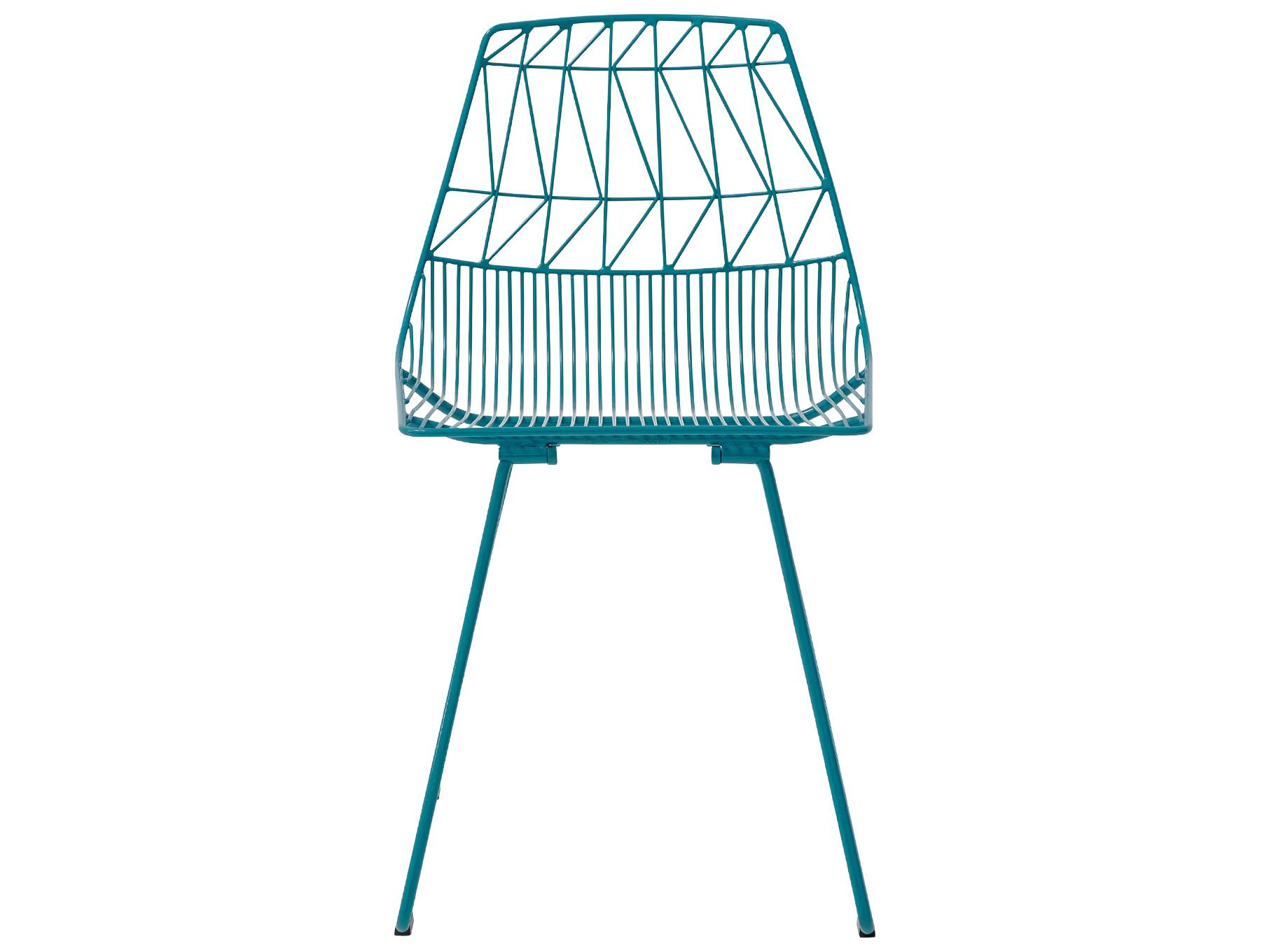 Bend Goods Outdoor Lucy Galvanized Iron Peacock Dining Chair